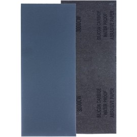 YoiYee 3000 Grit Wet & Dry Sandpaper Sheets, 23 x 9.5cm, Ultra Fine Abrasive Sand Paper Roll for Wood, Metal, Plastic, Glass, Stone and Wall Sanding, 10 Pack