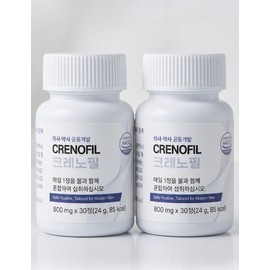 1+1 Crenophil Tenogen 800mg x 30 tablets / 1+1 크레노필 테노젠 800mg x 30정