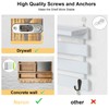 Key Holder for Wall, Mail Organizer Wall Mount with Key