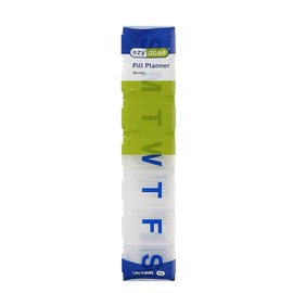 Ezy Dose Jumbo 7-Day Pill Reminder - 1 ea. #67198, Pack of 4