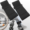 Terixe 2 Pack Wheelchair Leg Straps - Polyester Material, Breathable