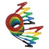 CZJZDZ 5pcs Alligator Clips Clamp Electrical Test Leads Dual Ended