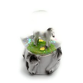 Onwomania Pferd Ross Snow Globe Glitter Ball Shaking Ball Height 6.5 cm Multicoloured