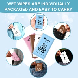 Individual Hand Wipes Wet Wipes Travel Size,Wet Wipes Individually Wrapped