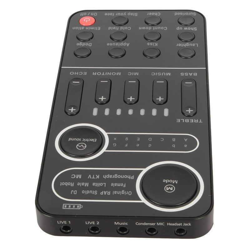 Portable Voice Changer Bluetooth 5.3 Multifunctional Effects Handheld Mini Live