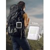 intelamp Solar Lights Outdoor Portable Bright Solar Light for Camping,