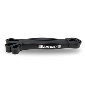 BEAR GRIP - Pull Up Assist Bands | Heavy Duty Resistance Bands for Assisted Pull Ups, Yoga, Stretch Mobility, Crossfit, Strength Training (Black (20-70 LBS))