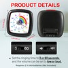 Secura 60-Minute Visual Timer, Silent Study Timer for Kids and