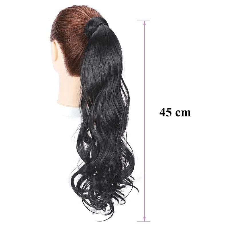 Ponytail Clip-In Ponytail Braid Extension Hairpiece Hair Piece Wavy Like