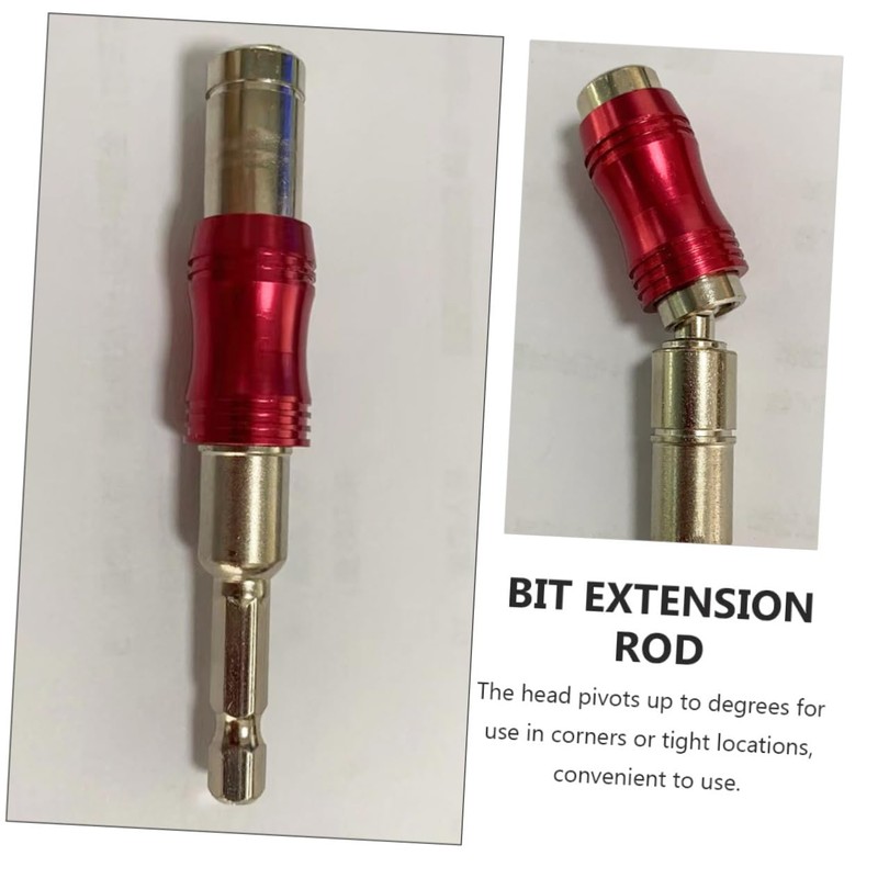 Operitacx Magnetic Connection Drill Bit Extension Shaft Holder Multi Angle