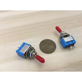 Endlessparts 10 Pieces Red sleeve cap for 6mm rubber tube cap cover silicone switch E1