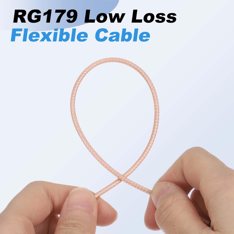 sourcing map 0.33FT/0.1M 3G-SDI Cable, BNC Male to Female HD-SDI