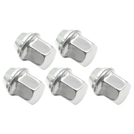 Hoypeyfiy 5Pcs LR001381 Steel Wheel Nut, Replacement for Land Rover Range Rover Evoque 2012-2019, Replaces LR001381