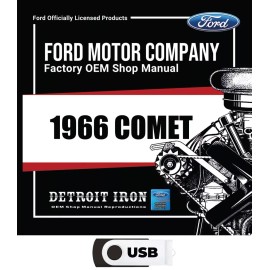 1966 Comet Factory OEM Shop Manuals on USB
