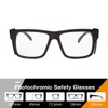 BEASVFE Safety Glasses Photochromic ANSI Z87.1Anti blue light UV Protection