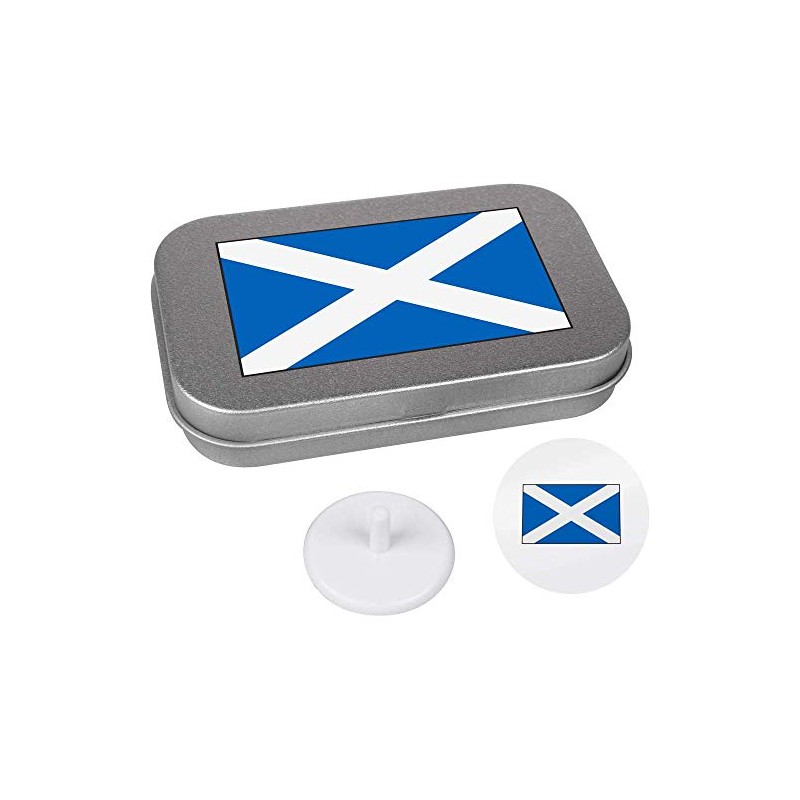 Azeeda 'Scottish Flag' Golf Markers Gift Set (GO00028492)