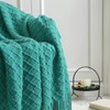 CREVENT Boho Crochet Throw Blanket for Couch Sofa Chair Bed