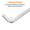 sourcing map 2pcs L-Shaped Square Head Wrench 7mm Carbon Steel