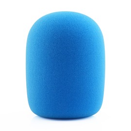LEFXMOPHY Re20 Pop Filter for Electro-Voice RE20 / RE27/ RE320 Microphone, WS-PL2 Windscreen Replacment for EV RE-20 / RE-27 / RE-320 Mic Foam Sky Blue Cover Asseccories
