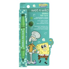 Wet N Wild SpongeBob Double The F.U.N. Liquid Eyeliner and Stamp - Party'S Here