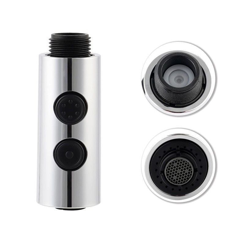 Hibbent Pull Out Sink Sprayer, 2 Function Kitchen Faucet Head,