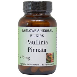 Paullinia Pinnata | 475mg Per Capsule | Traditional Men's Wellness Herb from Africa | 60 Vegan Capsules | Stearate-Free, Non-GMO, Glass Bottled Supplement