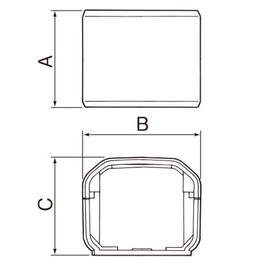 Panasonic Refreshing "Duct" Straight Joint (Free Joint) For 80 Notebook Black das5801b