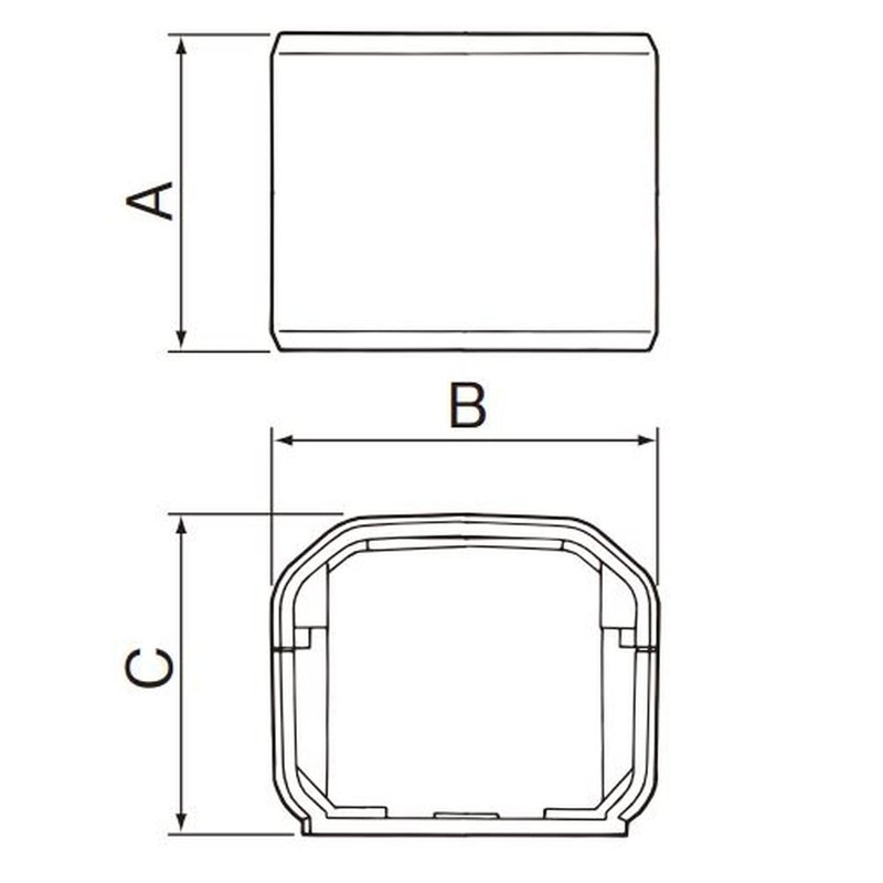 Panasonic Refreshing "Duct" Straight Joint (Free Joint) For 80 Notebook Black