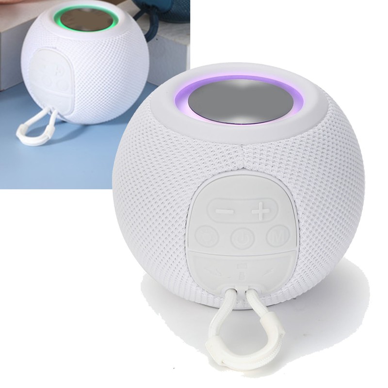Bluetooth Wireless Speaker Mini Portable Fabric Rechargeable Speaker for Home
