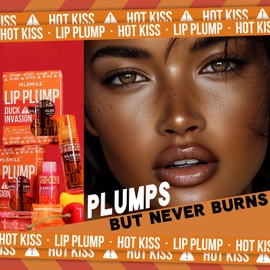 Wugbc Lip Plumper Gloss 3 Colors, Plumping Lip Oil for Women Makeup, Clear Tinted Lip Glaze Filler Stain, Hydrating, Nourishing Liquid Lipstick Balm Fuller Glossy Finish Natural Smooth Lips Wrinkles