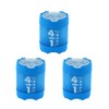 KUM AZ1028316-B - Pencil Sharpener with Container 4-in-1 Blue Pack