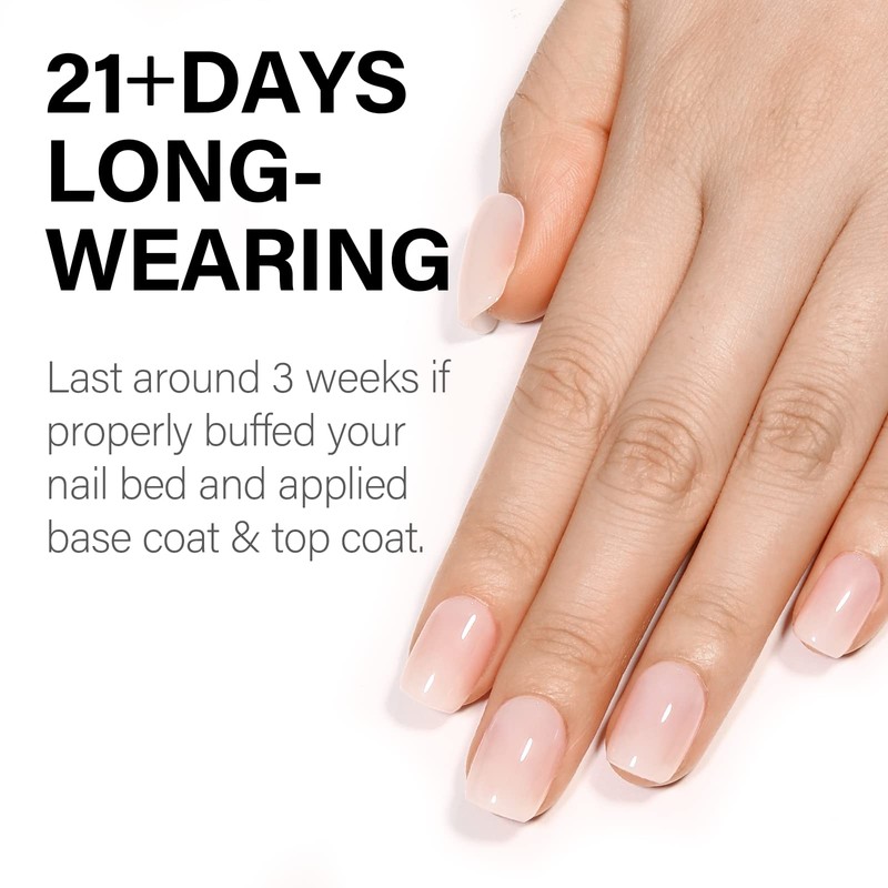 Tomicca UV Nagellack Milchig Weiss, 15ml Milchig WeiÃ Gel-Nagellack, Shellac