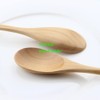 YFWOOD Spoons, Wooden Soup Spoons, Set of 2, Wood Dinner