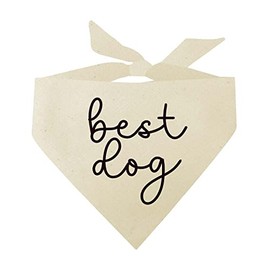 Best Dog Wedding Dog Bandana (Natural, OS 969)