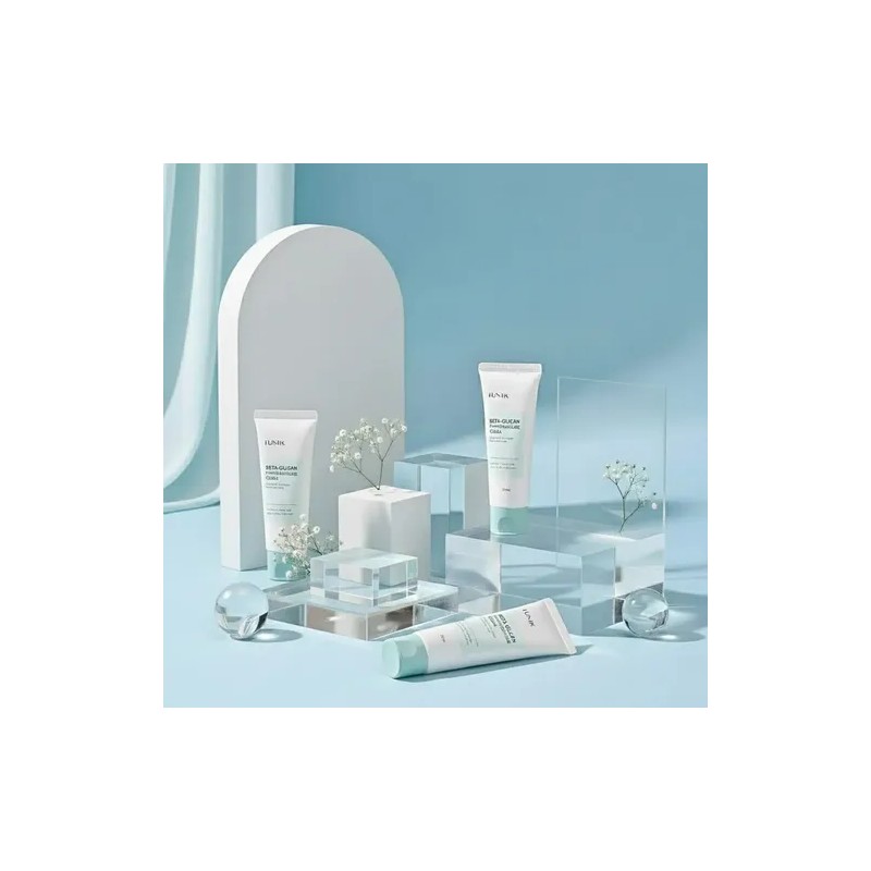 Crema IUNIK Beta Glucano de 60 mL, Hidratante Facial Coreana