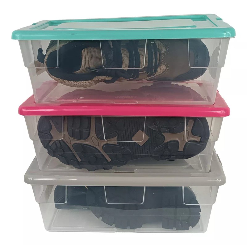 Boris 3 Cajas Organizadoras De Plastico 34.7cm Almacenamiento