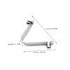 CIYODO 5pcs V Clips for Secure Attachment of Skimmer Nets