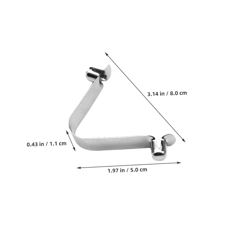 CIYODO 5pcs V Clips for Secure Attachment of Skimmer Nets