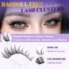B&Q Bottom Lashes Clusters Wispy Eyelash Clusters Doll Cluster Eyelash