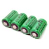 UltraFire 4x 800mAh 3.0V Rechargeable Battery + 1x Charger For