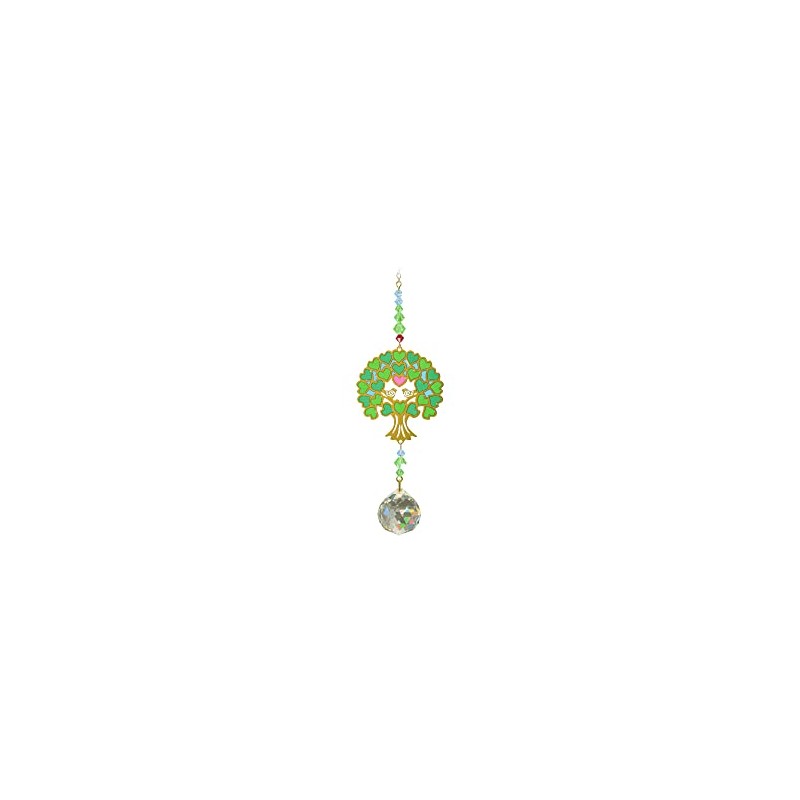 Wild Things Gifts Crystal Dreams - Tree Of Life Green