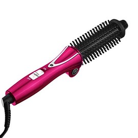 Fusion Hair Styler, YooZoo Heated Round Brush All in One Styling Tool for All Hair Types Giving You Salon Glamour Result at Home (Rose)
