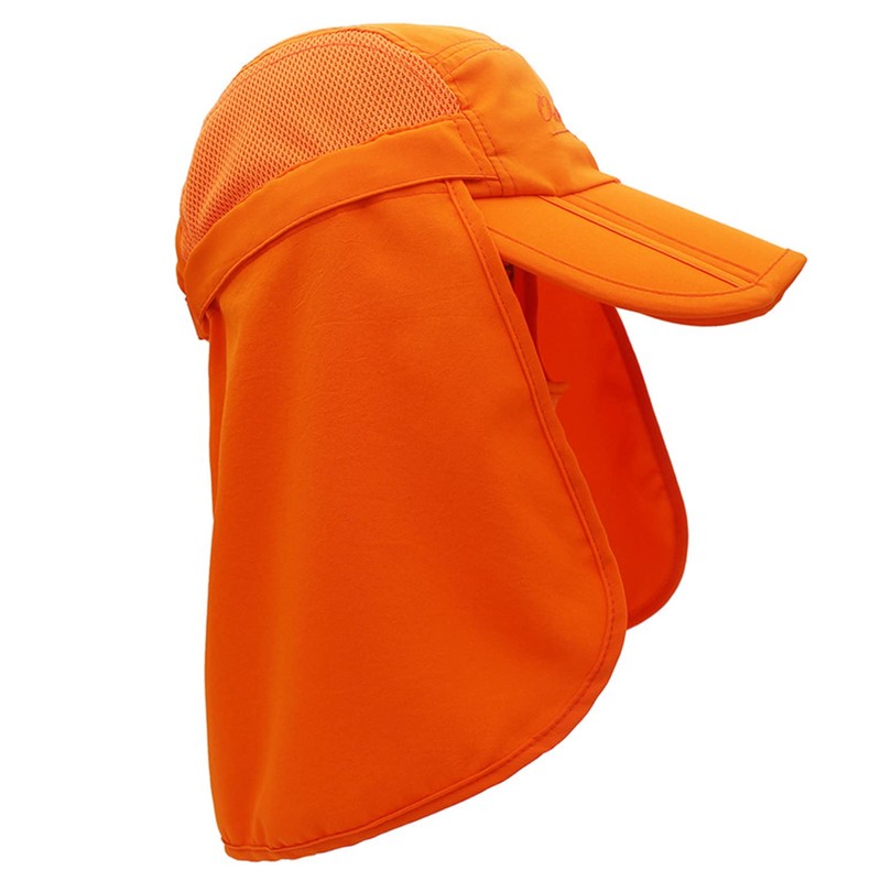 LLmoway Outdoor Sun Cap UPF50+ Adjustable Mesh Quick Dry Men