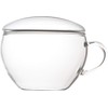 Creano GlasTasse Teelini 139 Glass Teacup, 200 ml, 2-Piece with