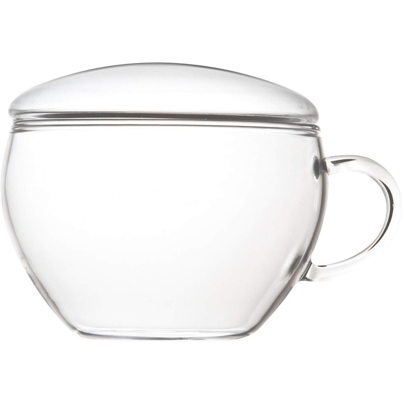 Creano GlasTasse Teelini 139 Glass Teacup, 200 ml, 2-Piece with