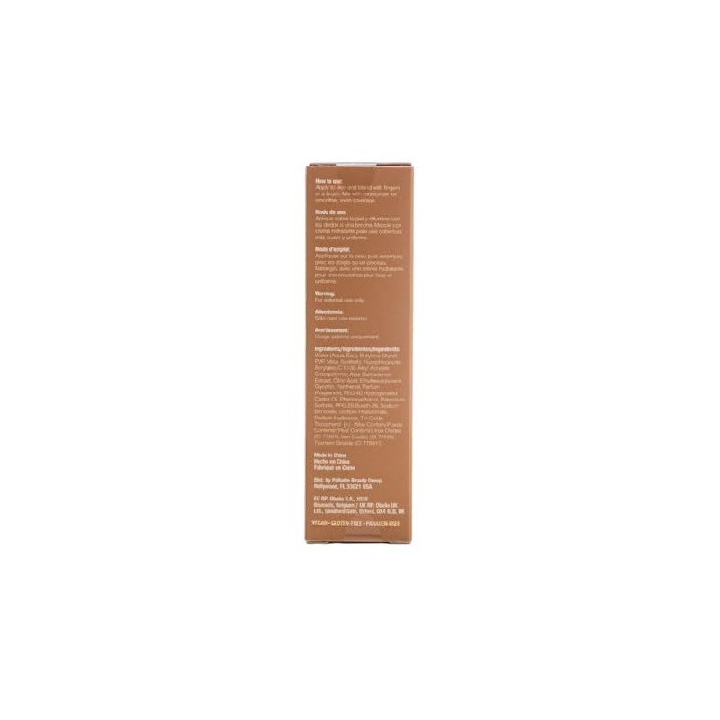 Palladio Gel Iluminador Corporal, Brillo Ligero a Base de Agua