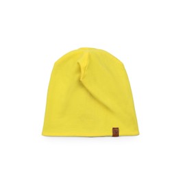 SCHIETWETTER Accessory Beanie Hat for Men and Women, Reversible Hat, Elastic, yellow
