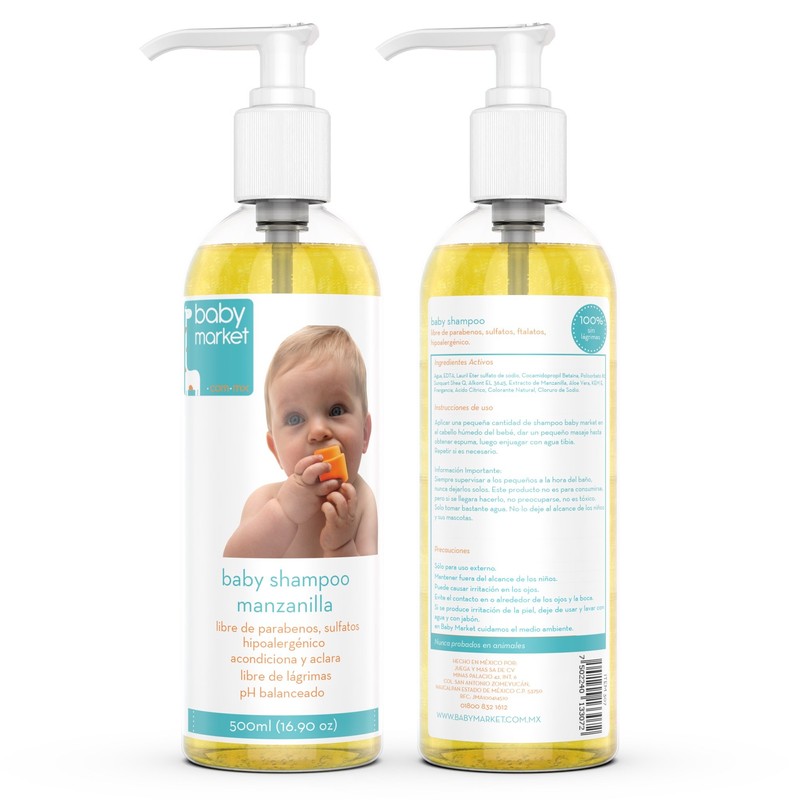 3 X Baby Shampoo - Bath & Body Champú para