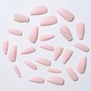 24Pcs Gradient Press on Nails Coffin Fake Nails Rhinestone with