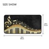 Naanle Music Kitchen Floor Mat Music Note Non Slip Absorbent